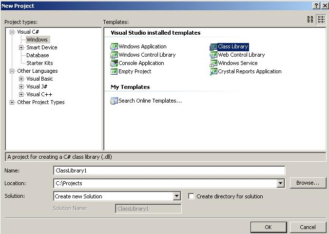 Creating an ActiveX Control in Visual Studio 2005