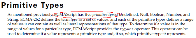 javascript有哪些基本数据类型