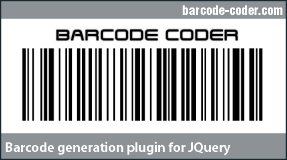 javascript/jquery绘制条形码/二维码插件barcode